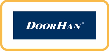Логотип ДоорХан ворта, автоматика, шлагбаумы 